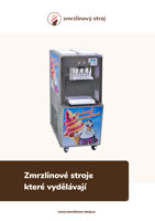 Katalog zmrzlinových strojů v PDF